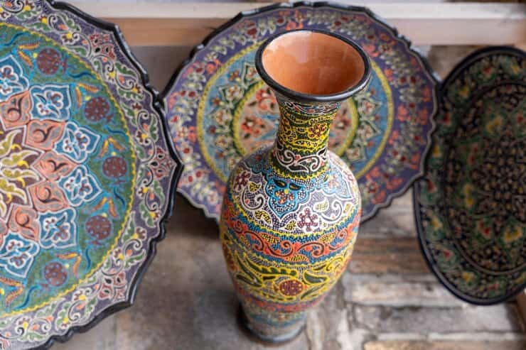 فروش گلدان میناکاری